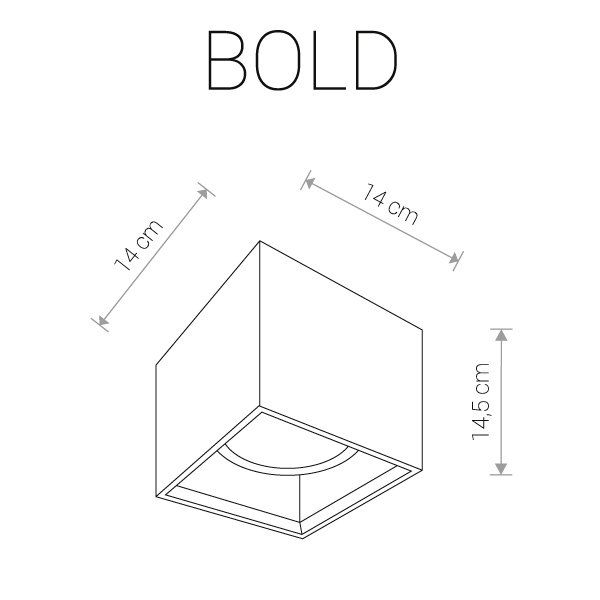 Потолочный светильник BOLD 9392