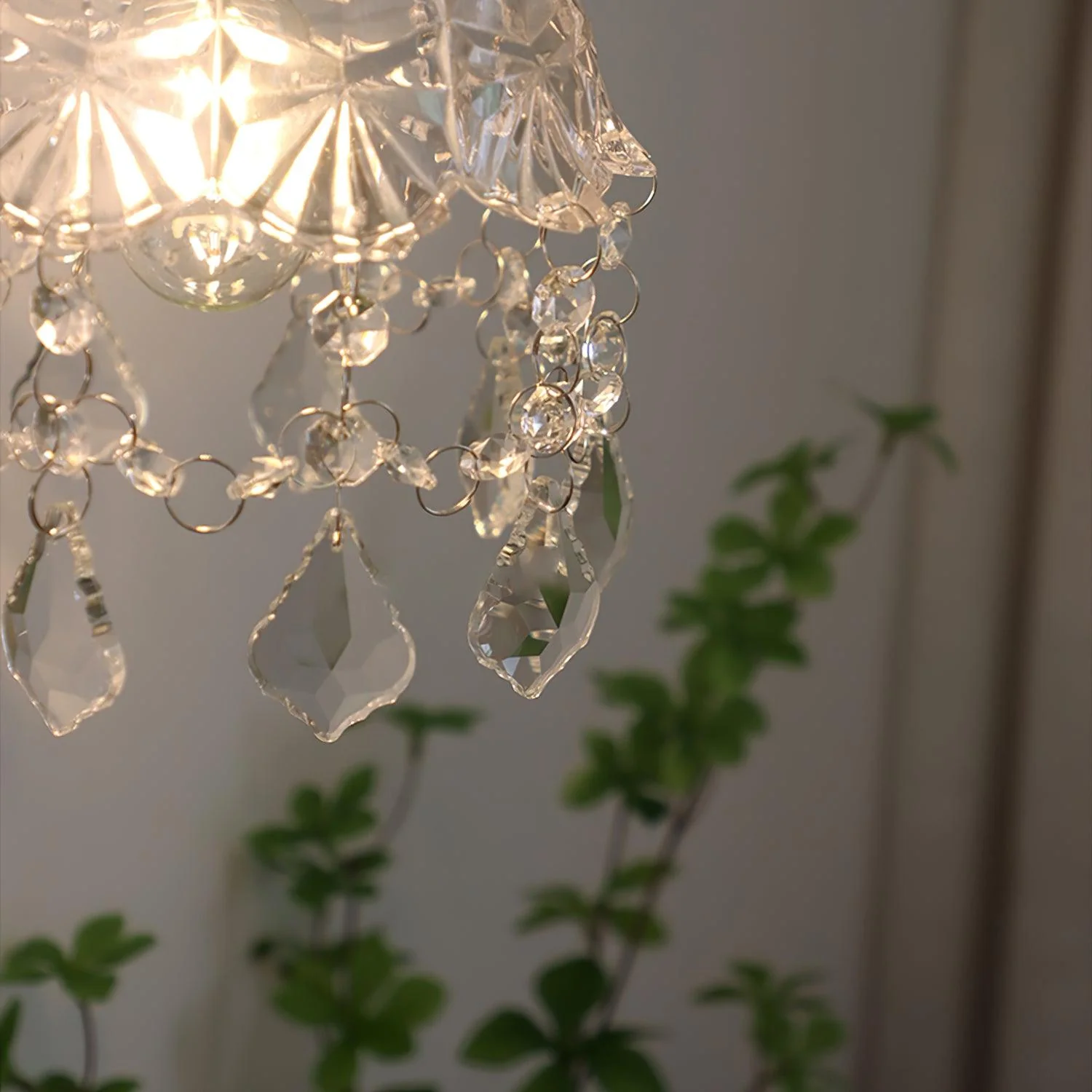 French Crystal Tassel Wall Light - Set Of 2 / Gold & Transparent