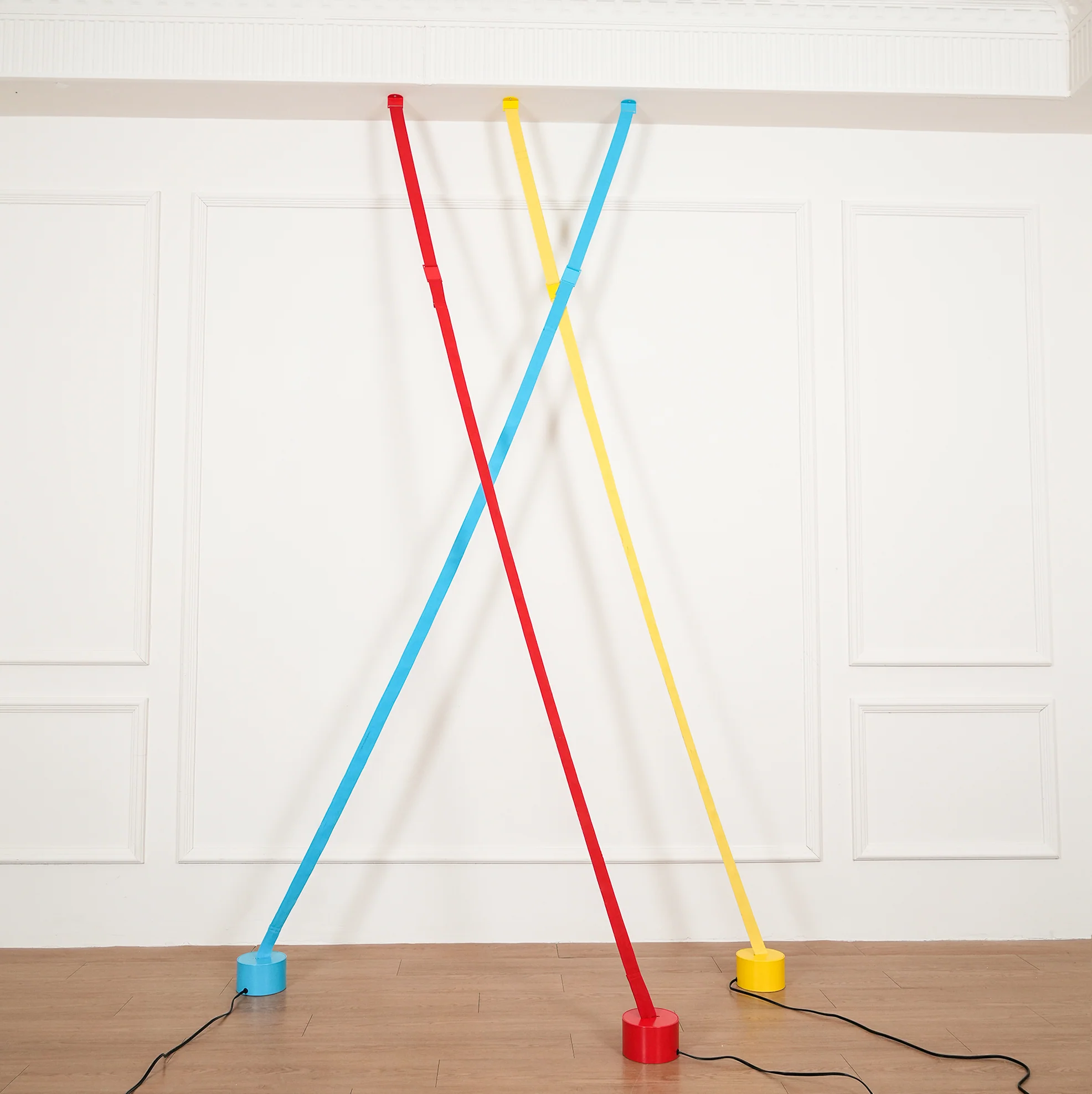 Торшер Elastica Arbitrary - ∅ 13см x 75-320см, черный