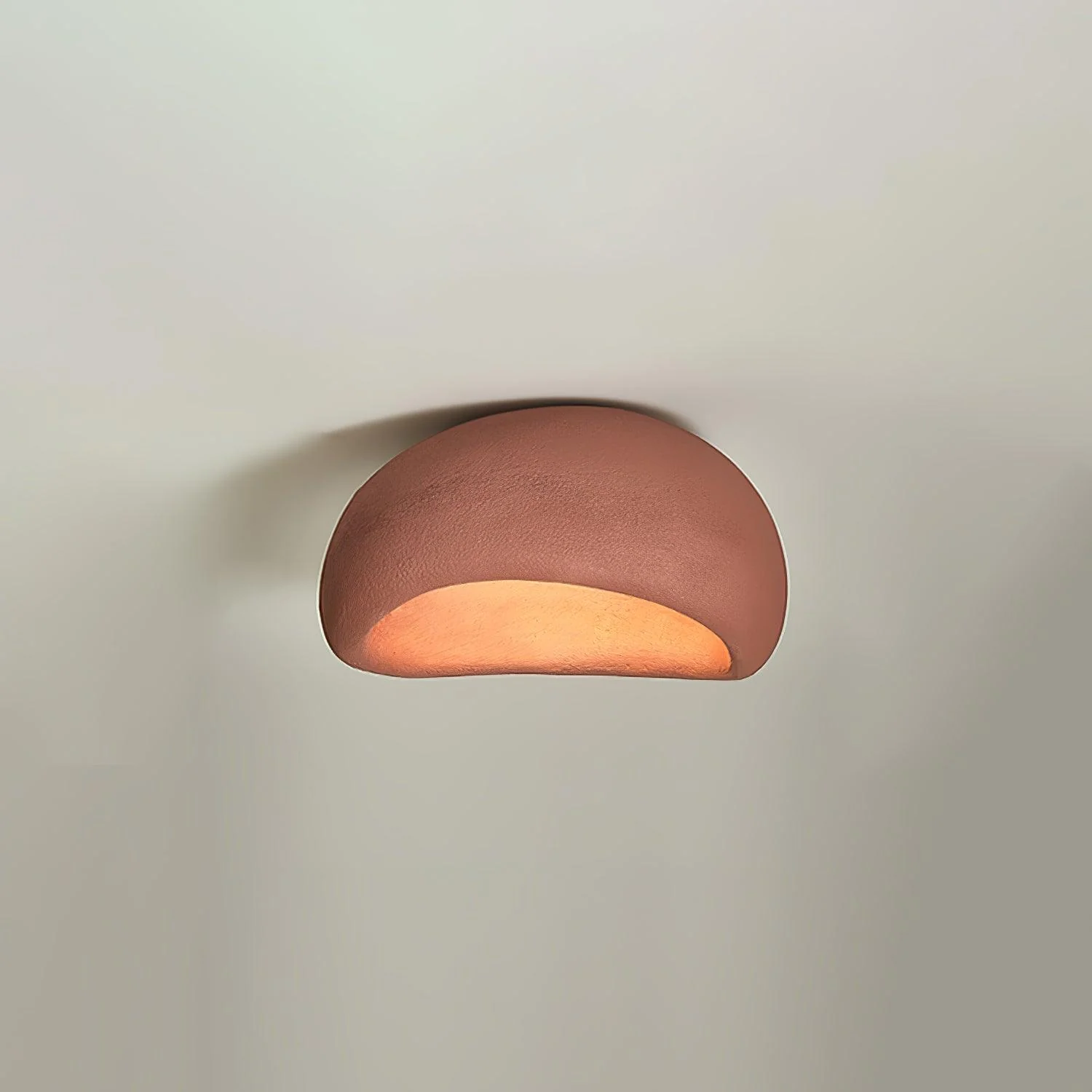 Потолочный светильник Khmara - ∅52см x 24см, белый