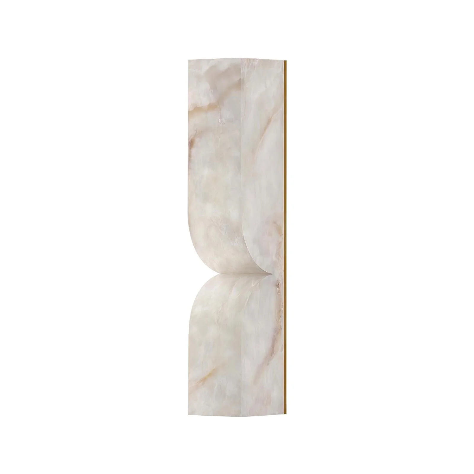 Настенный светильник Alabaster Essence - 8см x 35см, золотой, белый, теплый свет