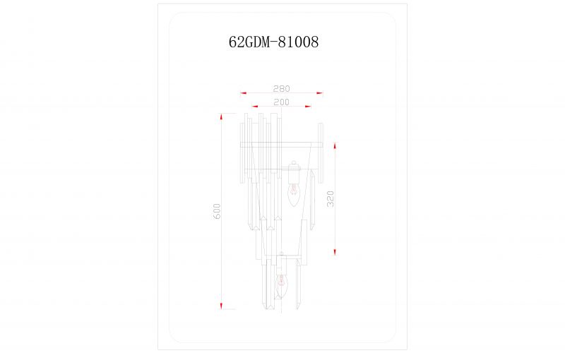 Бра Garda Decor VITTORIA BD-309377
