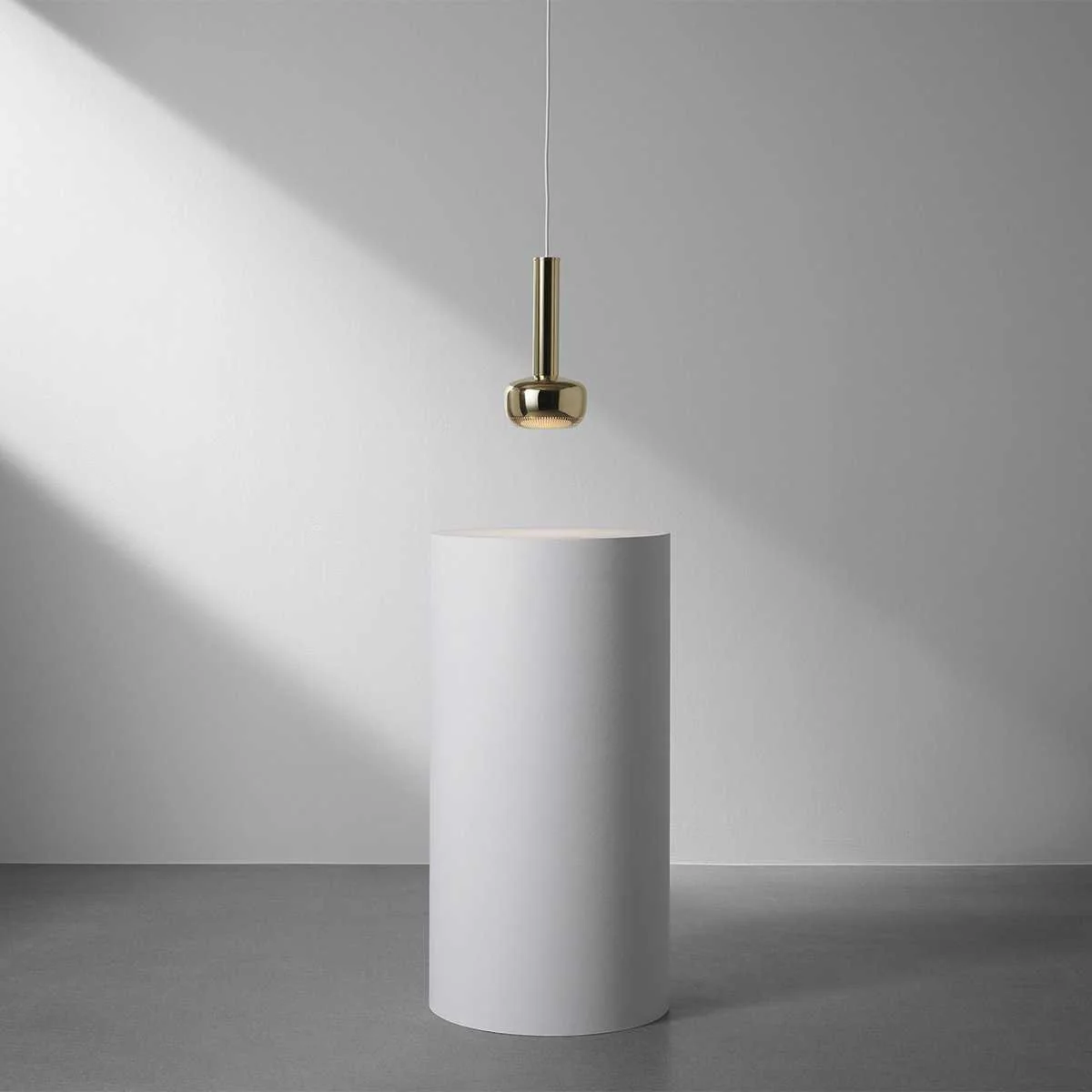 Подвесной светильник Honeycomb - ∅18см x 36см, золотой