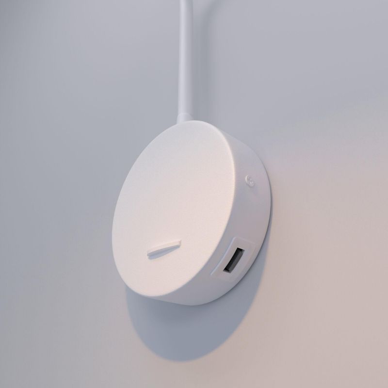 Светильник настенный светодиодный Elektrostandard Stem белый 3000К 40120/LED белый
