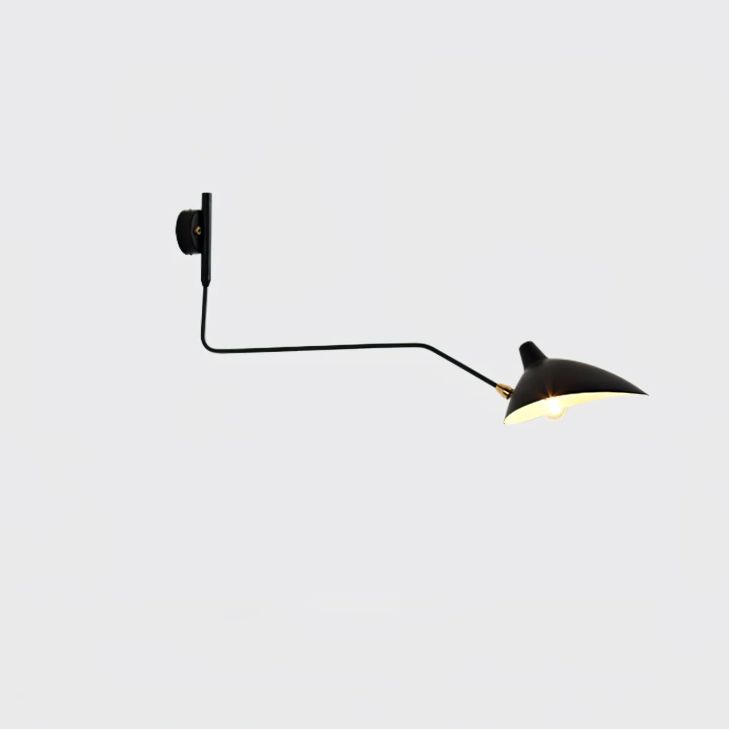 Serge Mouille Wall Sconce - L 47.2″ x H 15.8″ / L 120cm x H 40cm Set of 2 / White