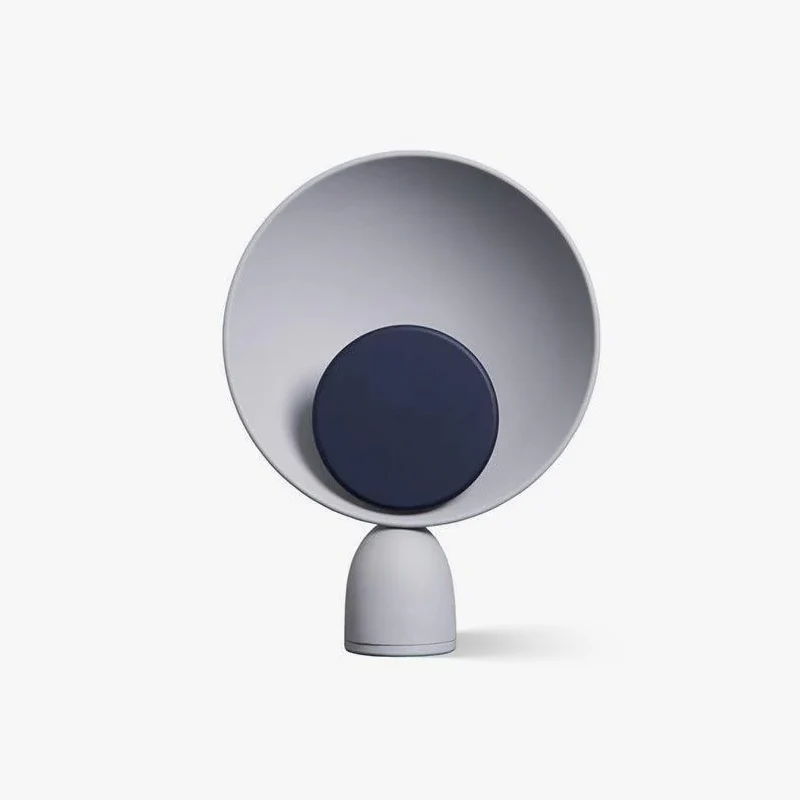 Blooper Table Lamp - ∅ 11″ x H 15″ / Dia 28cm x H 38cm / Gray+Gray / UK plug