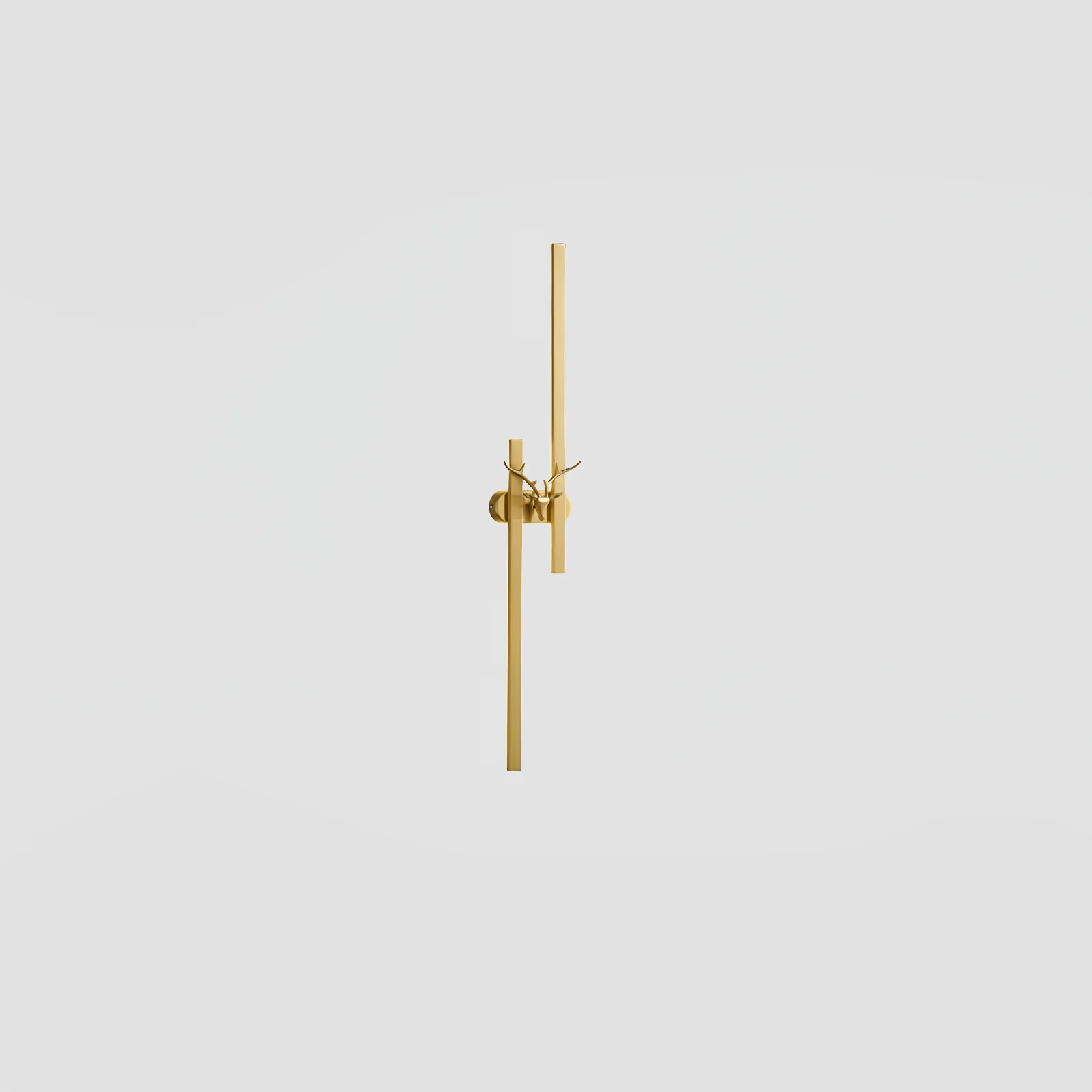 Настенный светильник Deer Brass - модель A, ∅20см x 100см, латунь, 3000-6500К