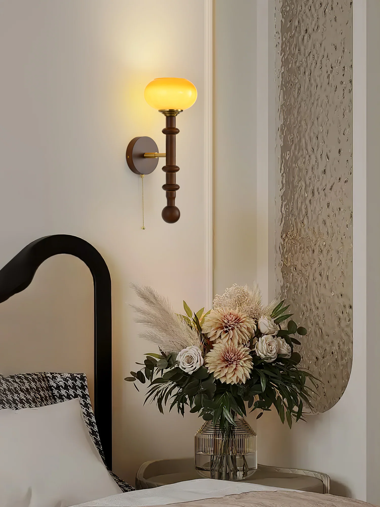 Roma Wall Sconce - Model A1: ∅ 7.1″ x H 19.7″ / Set of 2