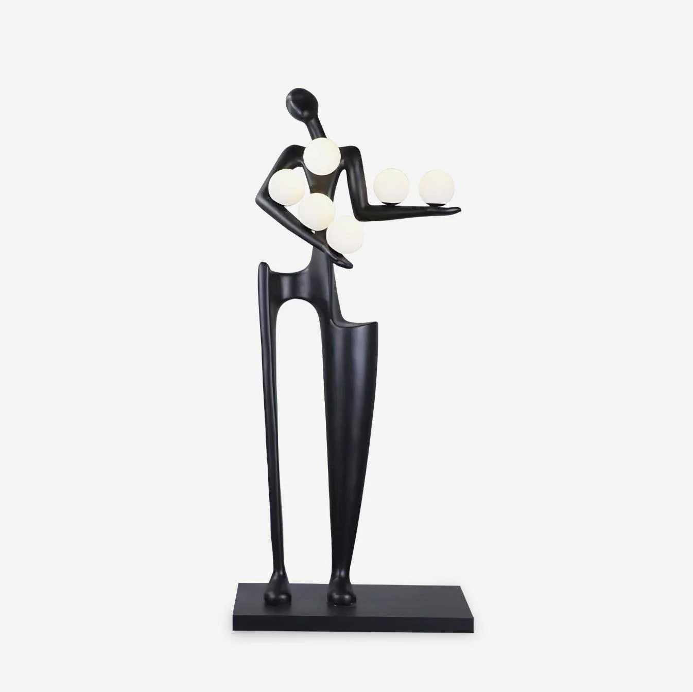 Торшер Guardian Sculpture - ∅70см x 175см, красный