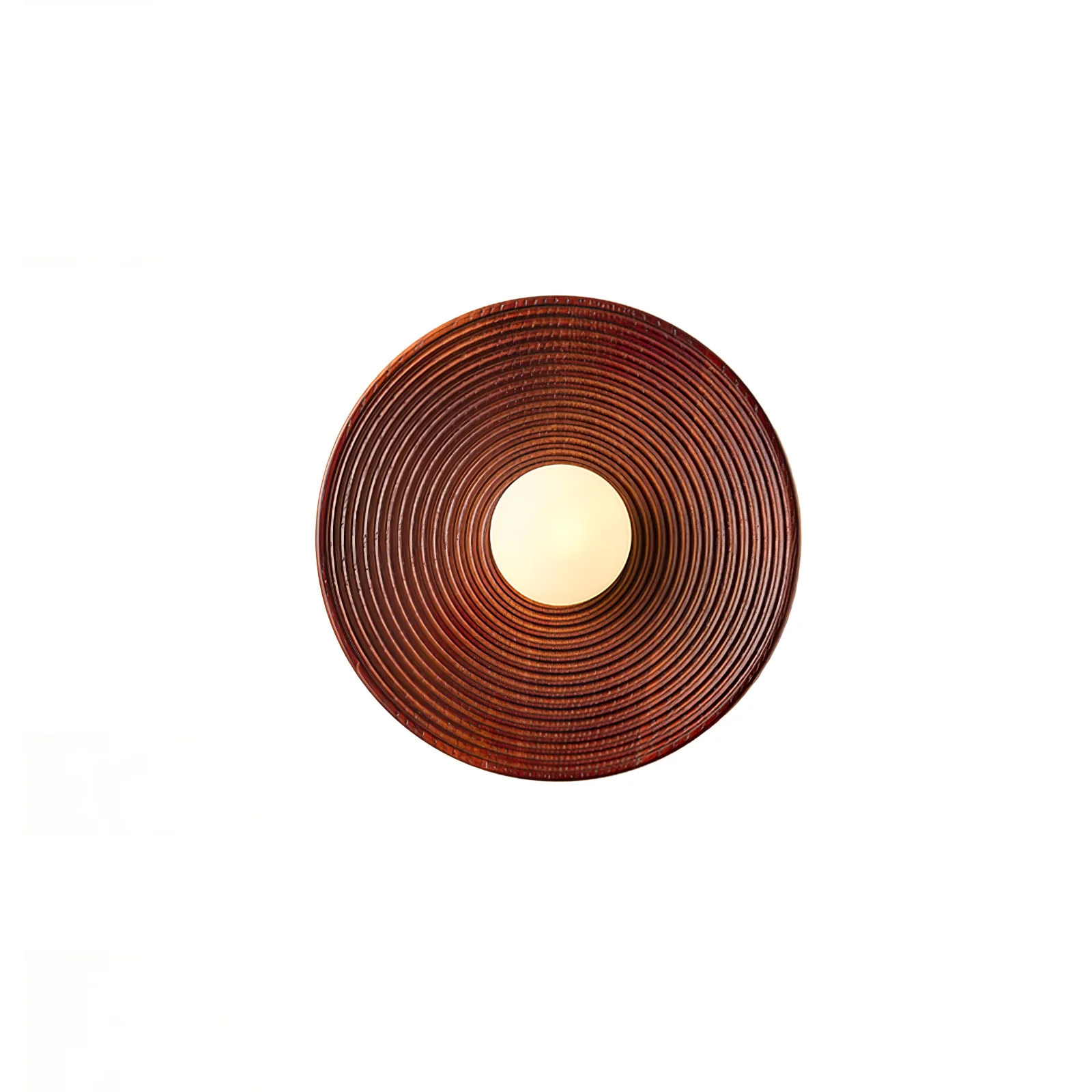 Lumina Contour Wooden Sconce - ∅ 11.0″ / Dia 28cm Set of 2 / Wood color