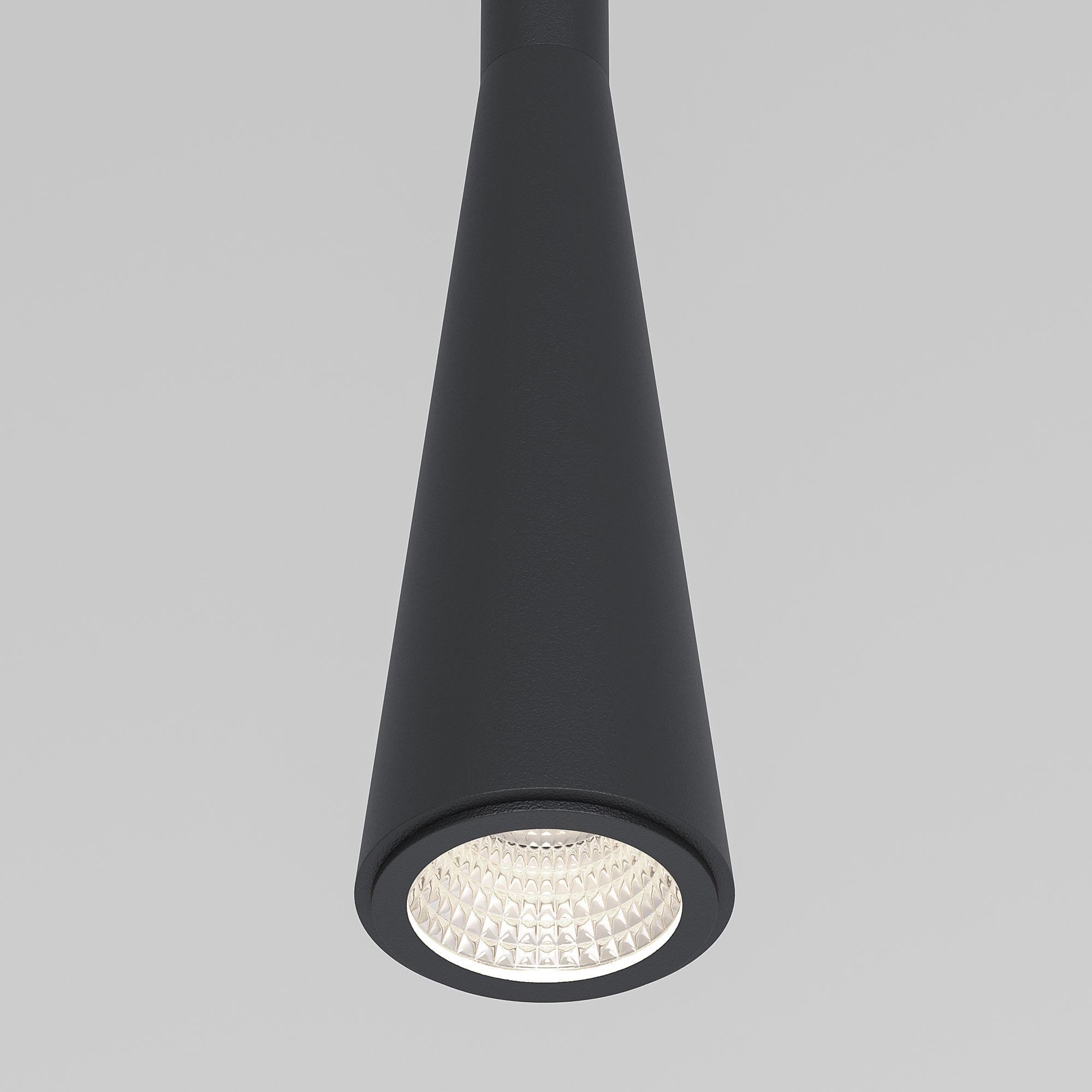 Светильник подвесной светодиодный Elektrostandard Vist 7W 4000K черный 50312 LED