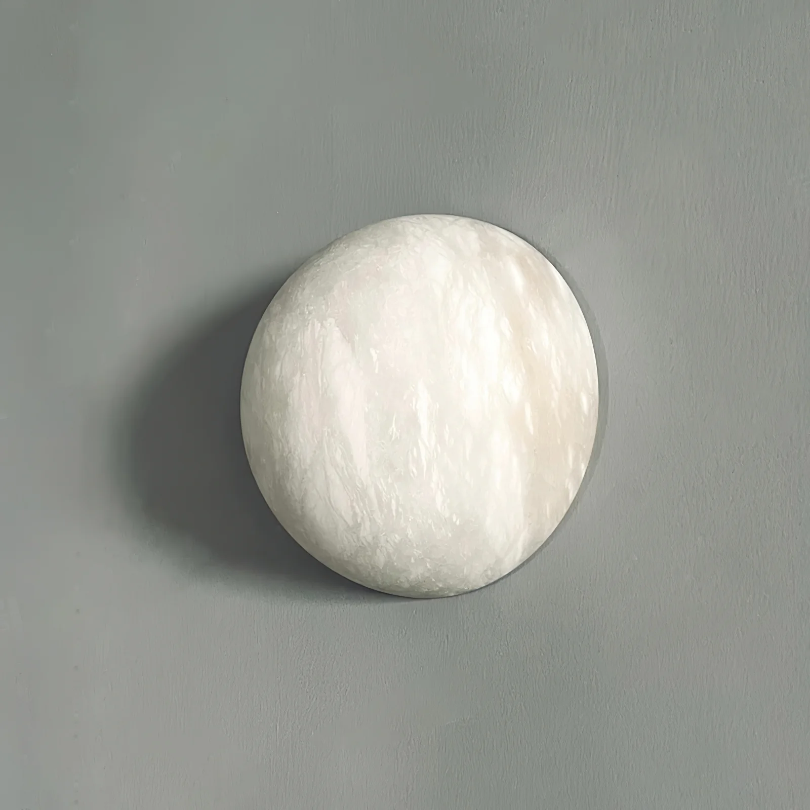 Настенный светильник Snowflake Alabaster - ∅20см x 20см, теплый свет, 2 шт
