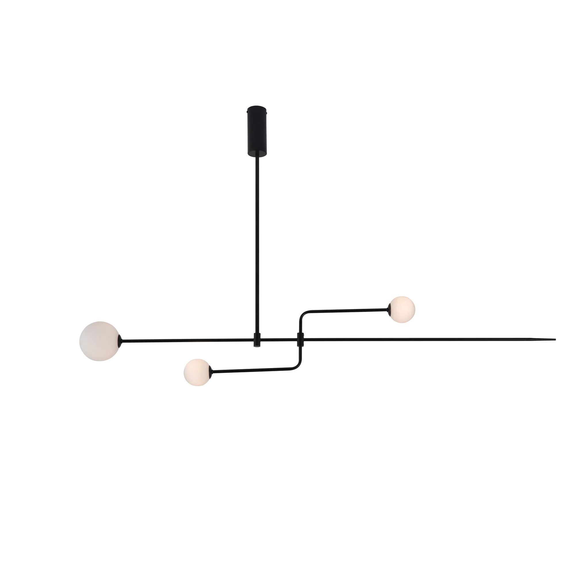 Люстра Mobile Chandelier - 3 подвеса, черный