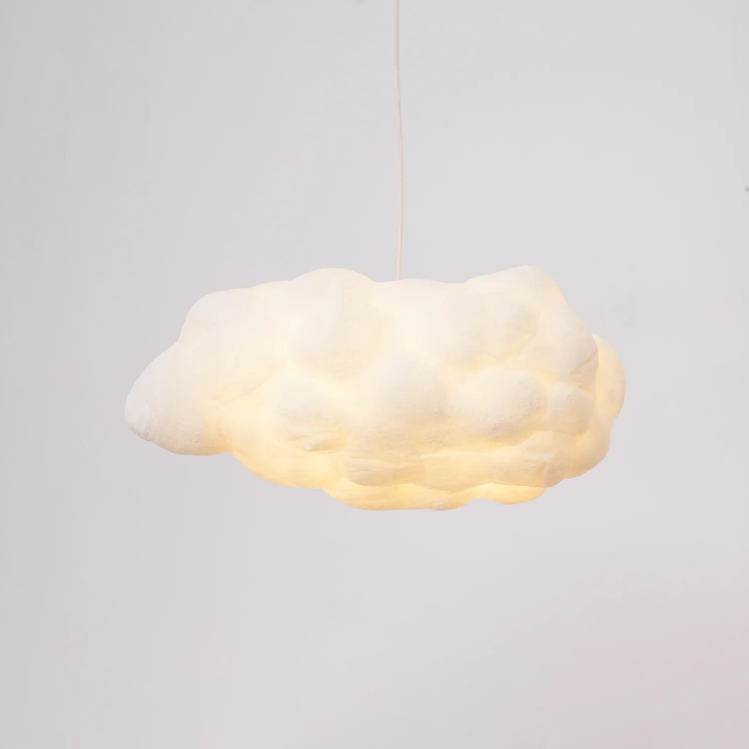 Подвесной светильник Cloudy - ∅50см x 30см, белый