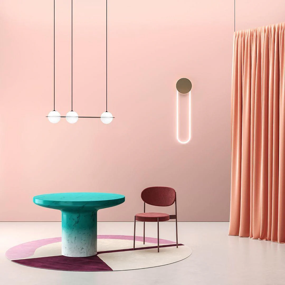Orbion Black Pendant Lamp - Laurent-07 ∅85см x 20см, черный