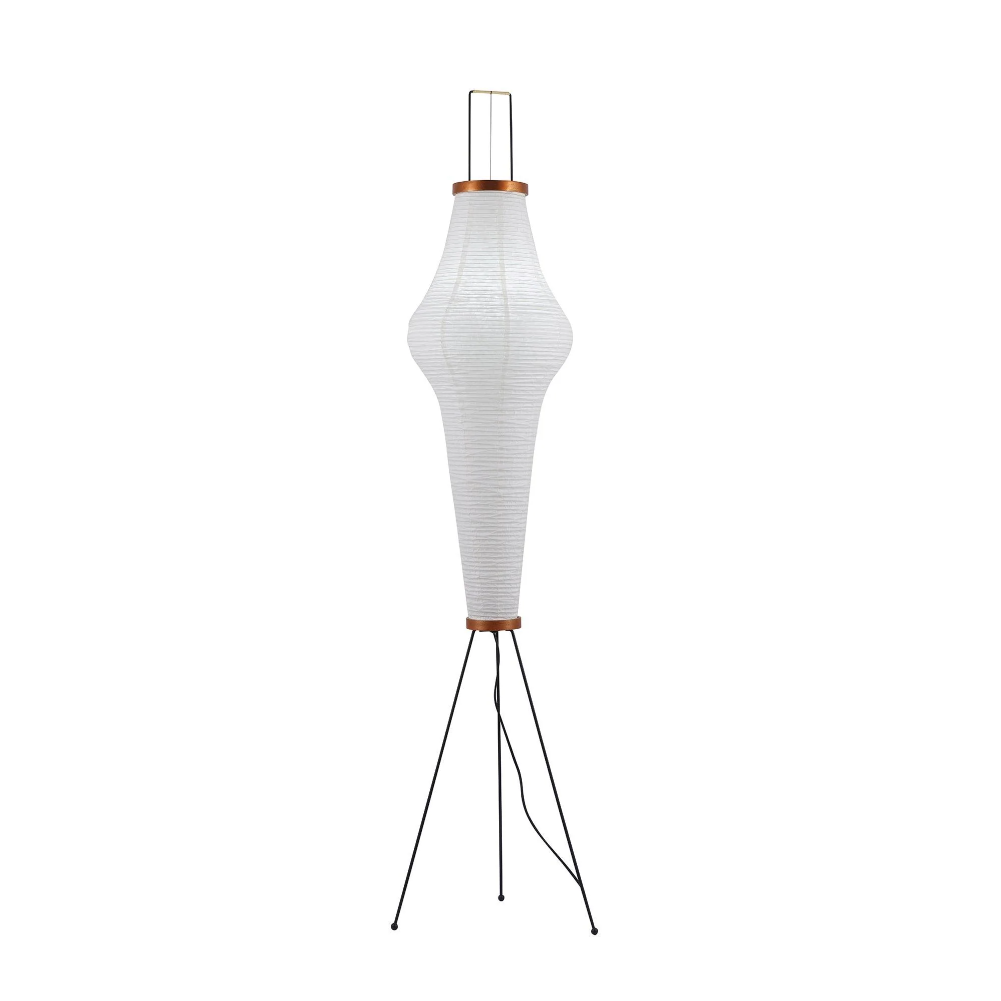 Торшер Akari 10A - ∅50см x 120см, белый