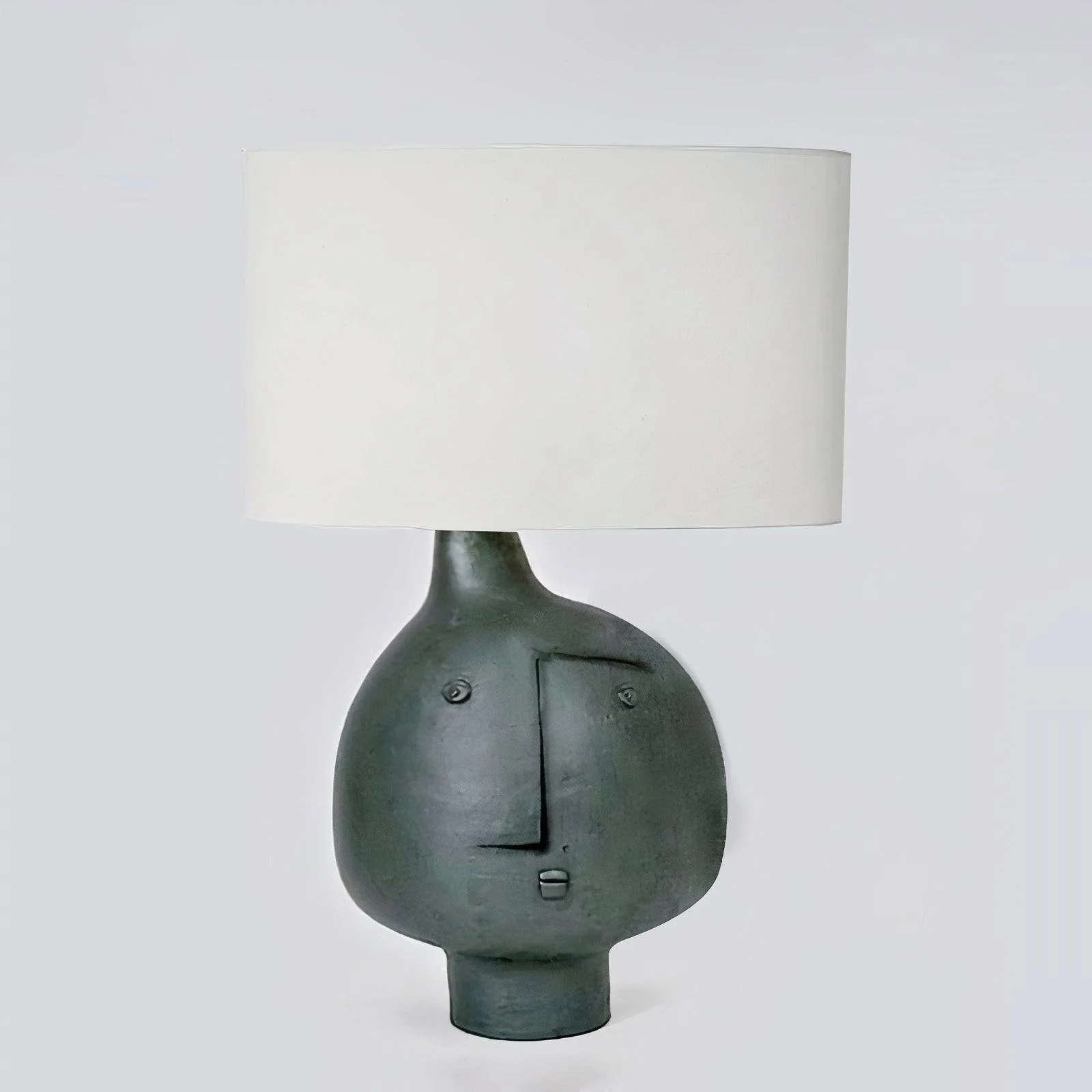 Relon Table Lamp - ∅ 15″ x H 21.3″ / Dia 38cm x H 54cm / Blue / AU plug