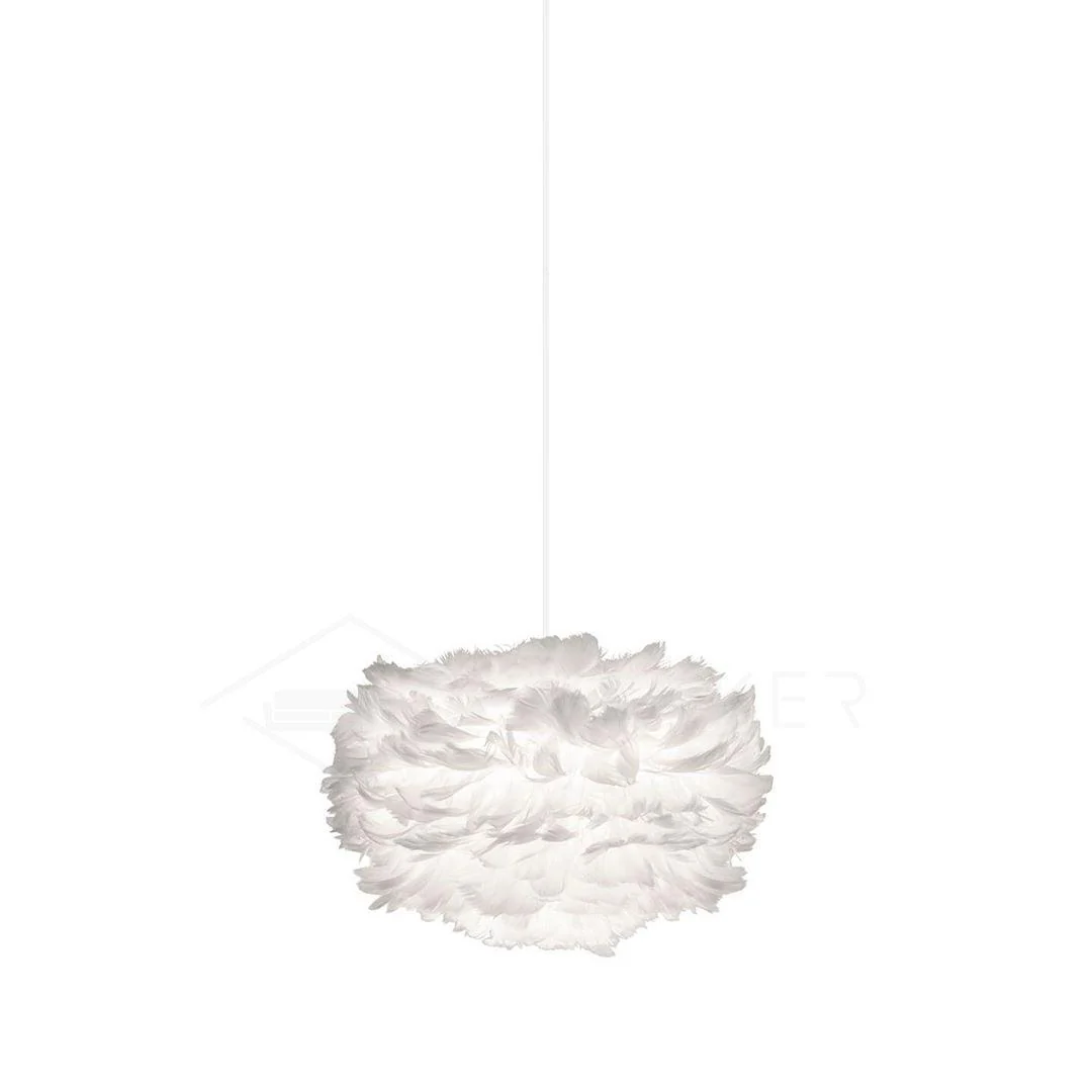 Подвесной светильник Goose Feathers - ∅60см x 35см, белый