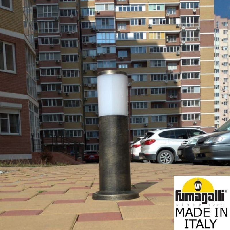 Ландшафтный фонарь FUMAGALLI AMELIA 400 бронза, бежевый DR2.574.000.BYF1R