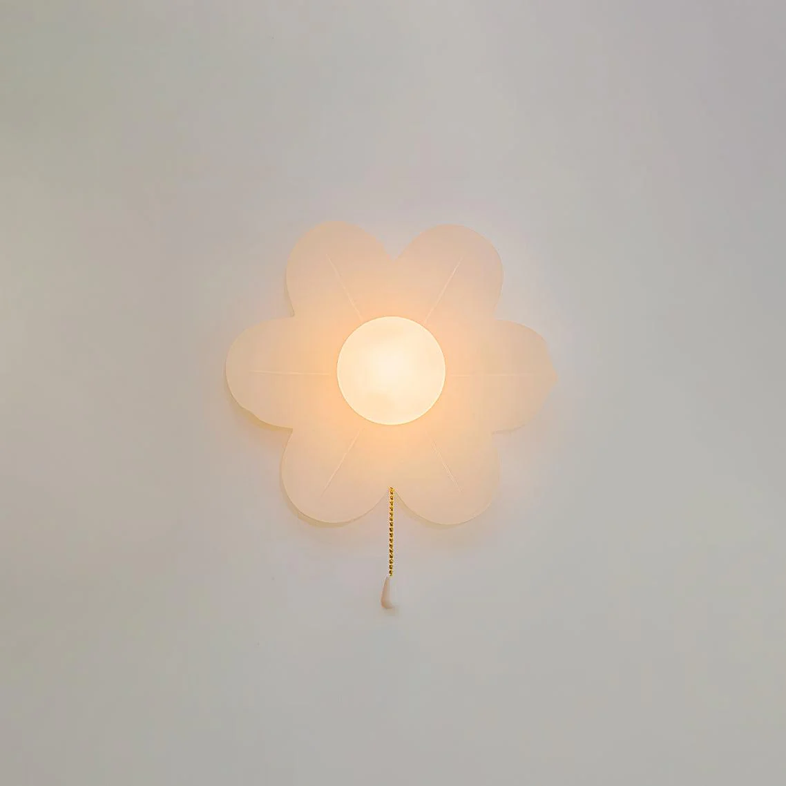 Настенный светильник Flowers - ∅24см х 24см, белый