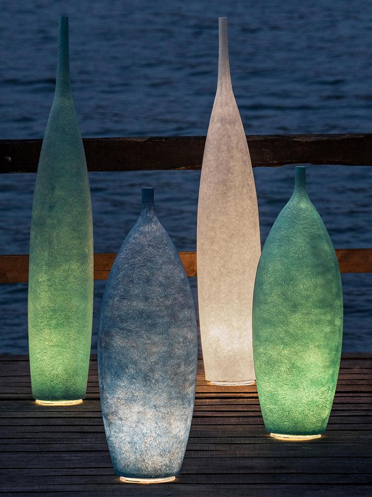 Tank 1 Floor Lamp - ∅ 11.4″ x H 36.2″ / Dia 29cm x H 92cm / Green / US plug