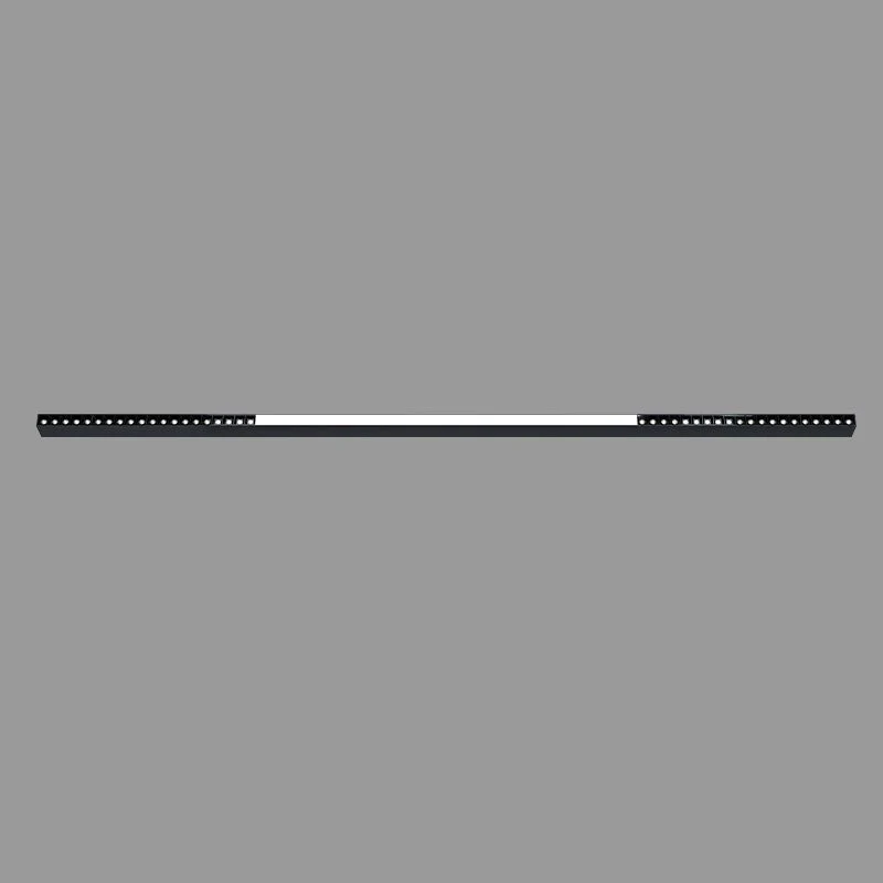 Подвесной светильник Magnetic Floating - 80см x 3см x 5см, черный B, теплый свет