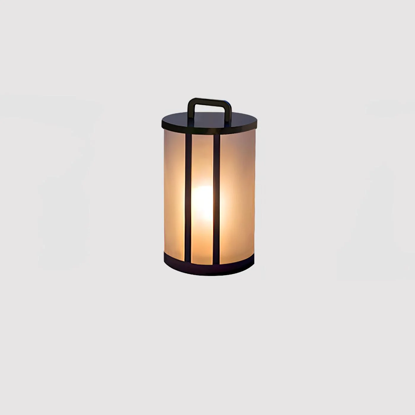 Уличный фонарь Round Pillar Acrylic Lantern - модель A ∅28см x 60см, теплый свет, проводной