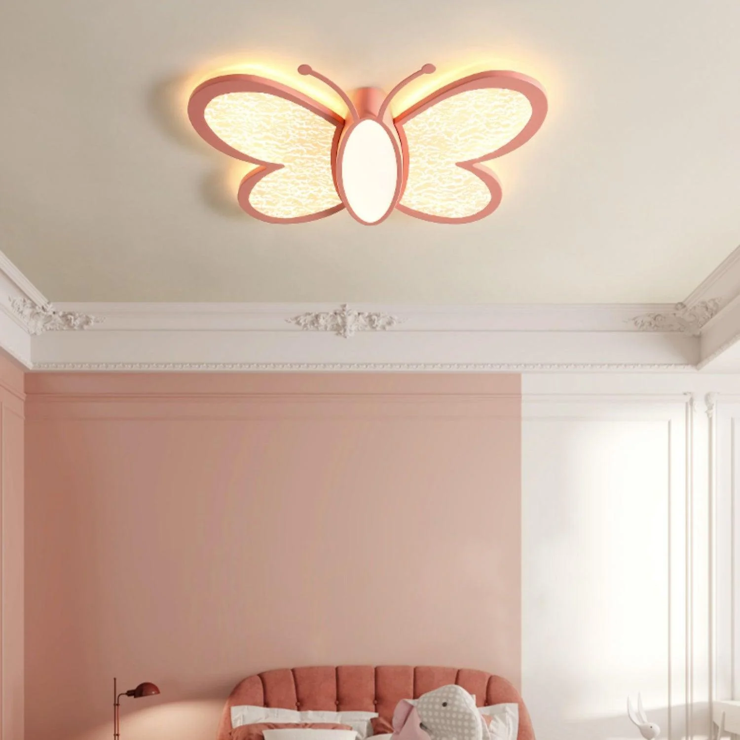 Потолочный светильник Butterfly - 50см x 38см x 5см, белый, 3000-6500К