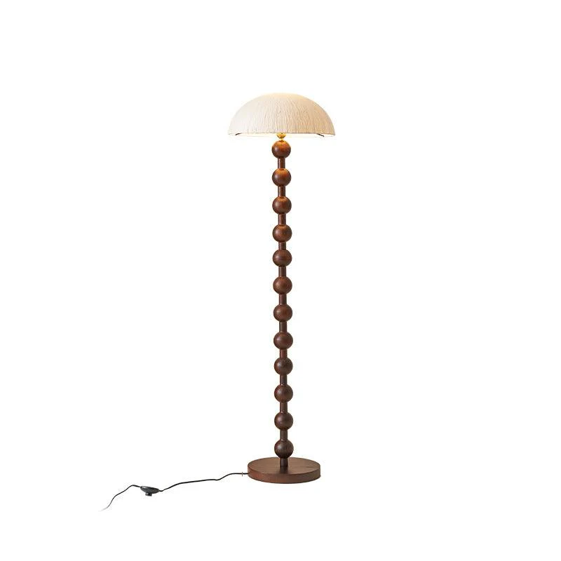 Lanvin Floor Lamp - ∅ 15.7″ x H 59″ / Dia 40cm x H 150cm / Wood color / AU plug