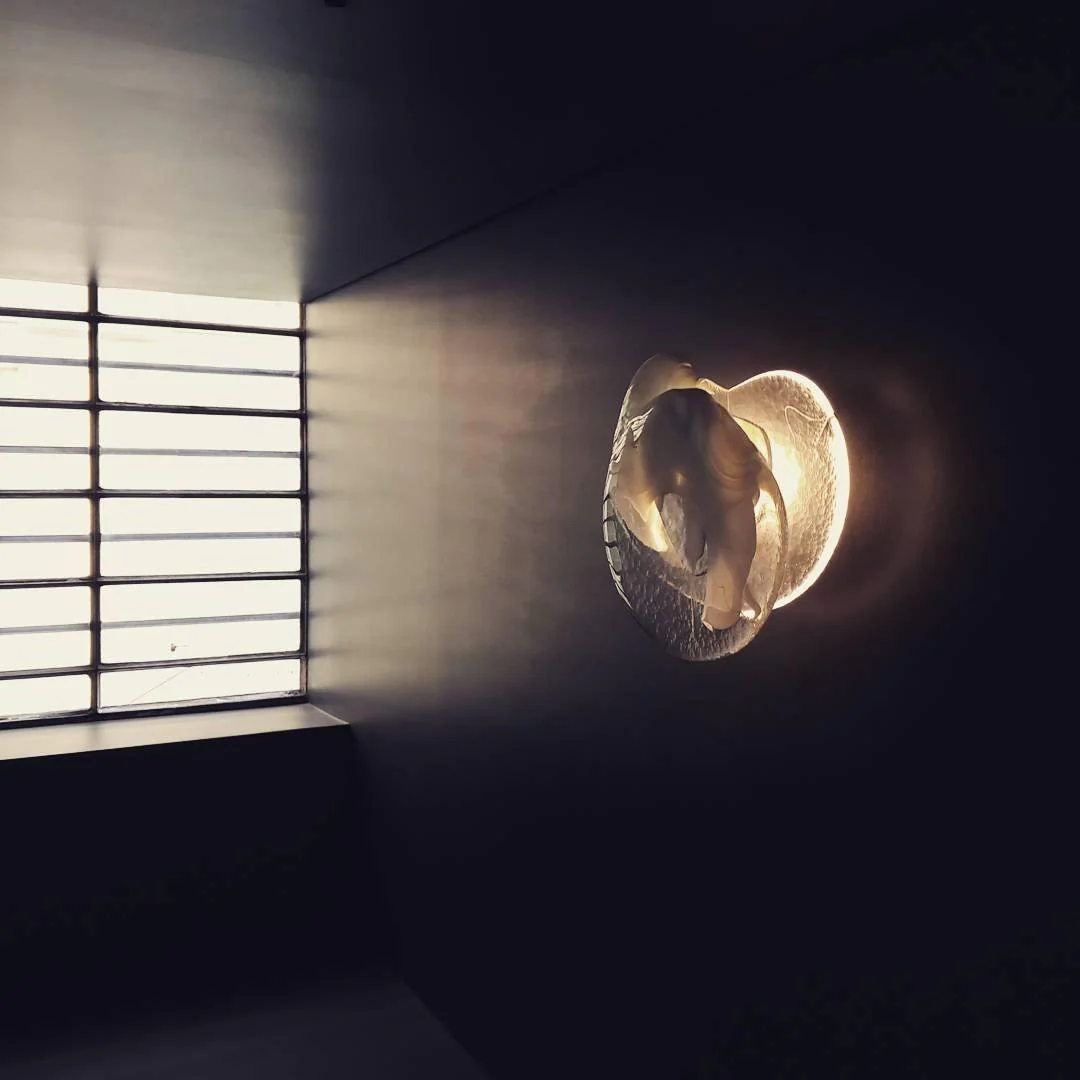 DC1725 Wall Lamp - ∅ 7.9″ x H 12.2″ / Dia 20cm x H 31cm Set of 2 / Copper / Cool Light