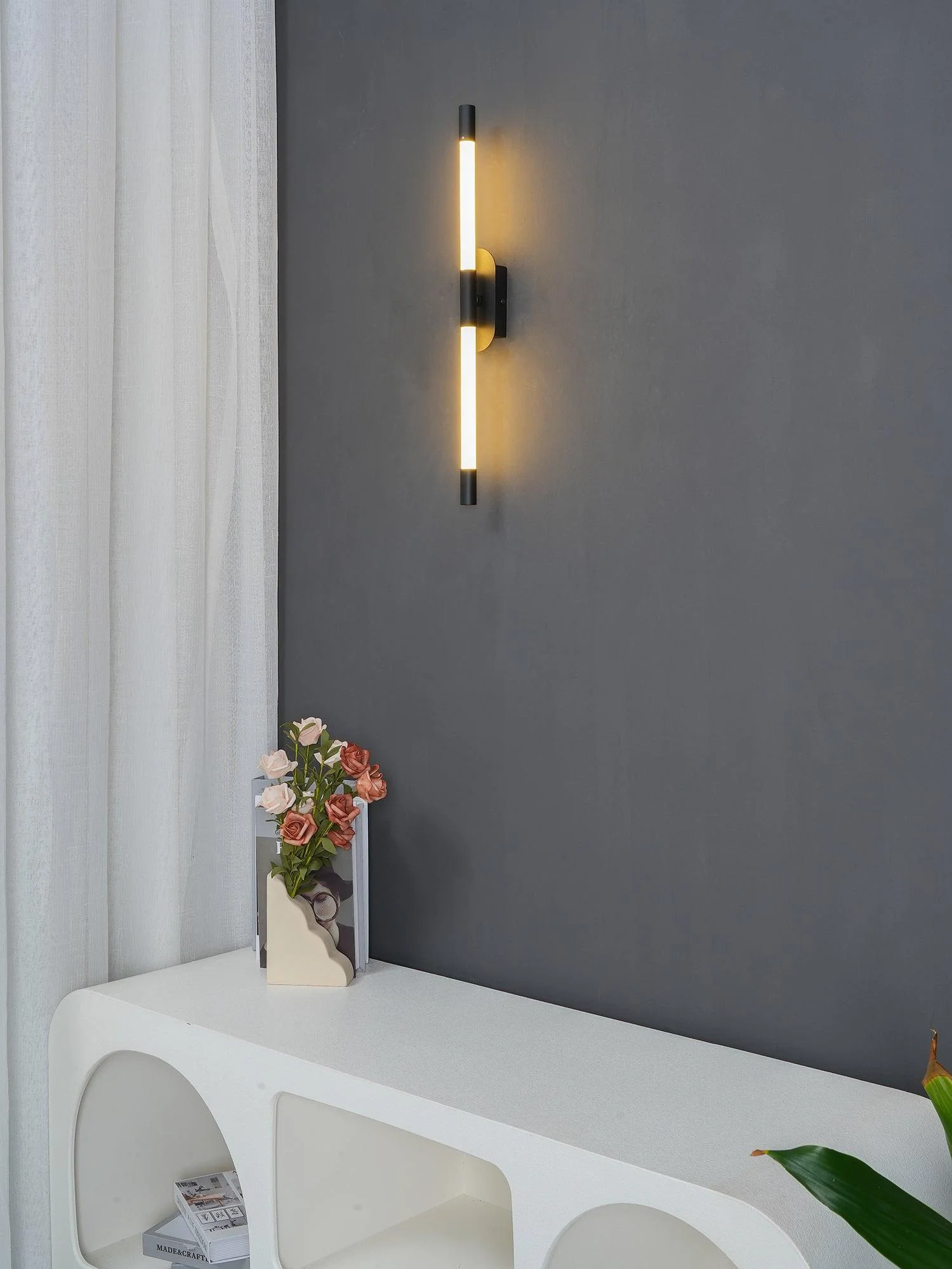 Agnes Sconce - Set of 2 / Gold / Neutral Light