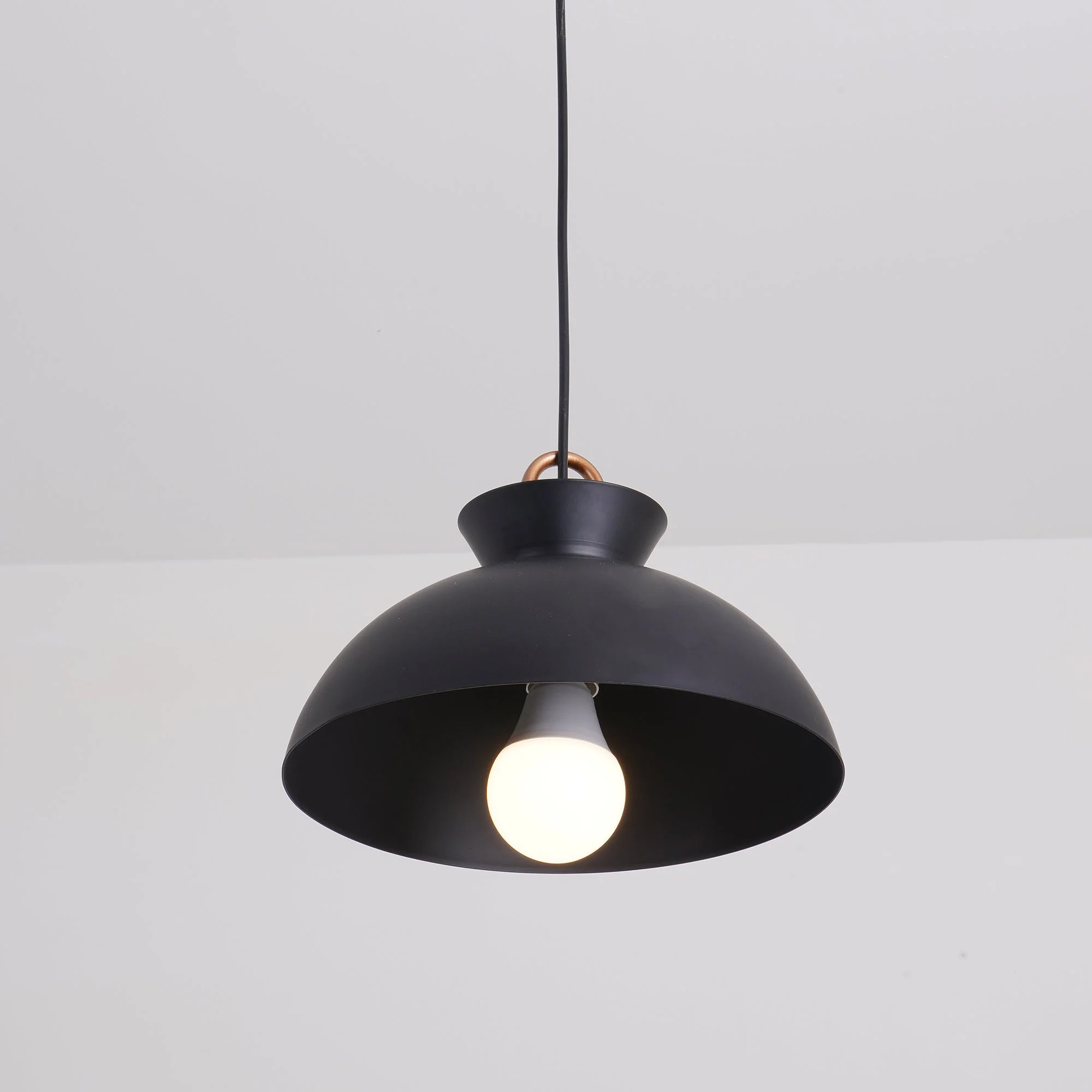 Подвесной светильник Coil - ∅25см x 22см, черный