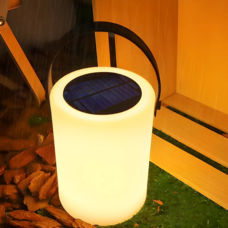 Настольный светильник Elara Portable Lantern - ∅14см x 28см, теплый свет