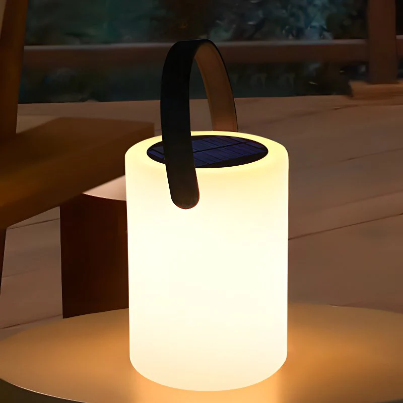Настольный светильник Elara Portable Lantern - ∅14см x 28см, теплый свет