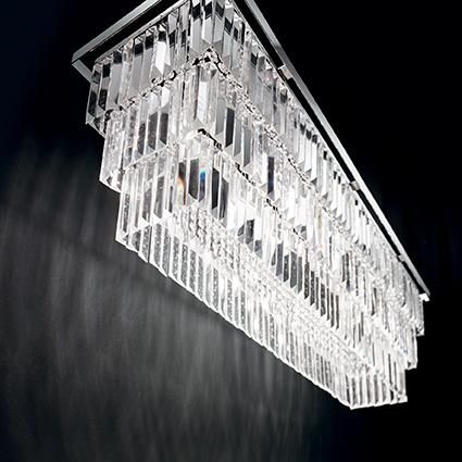 Люстра подвесная Ideal Lux Martinez SP6 Cromo