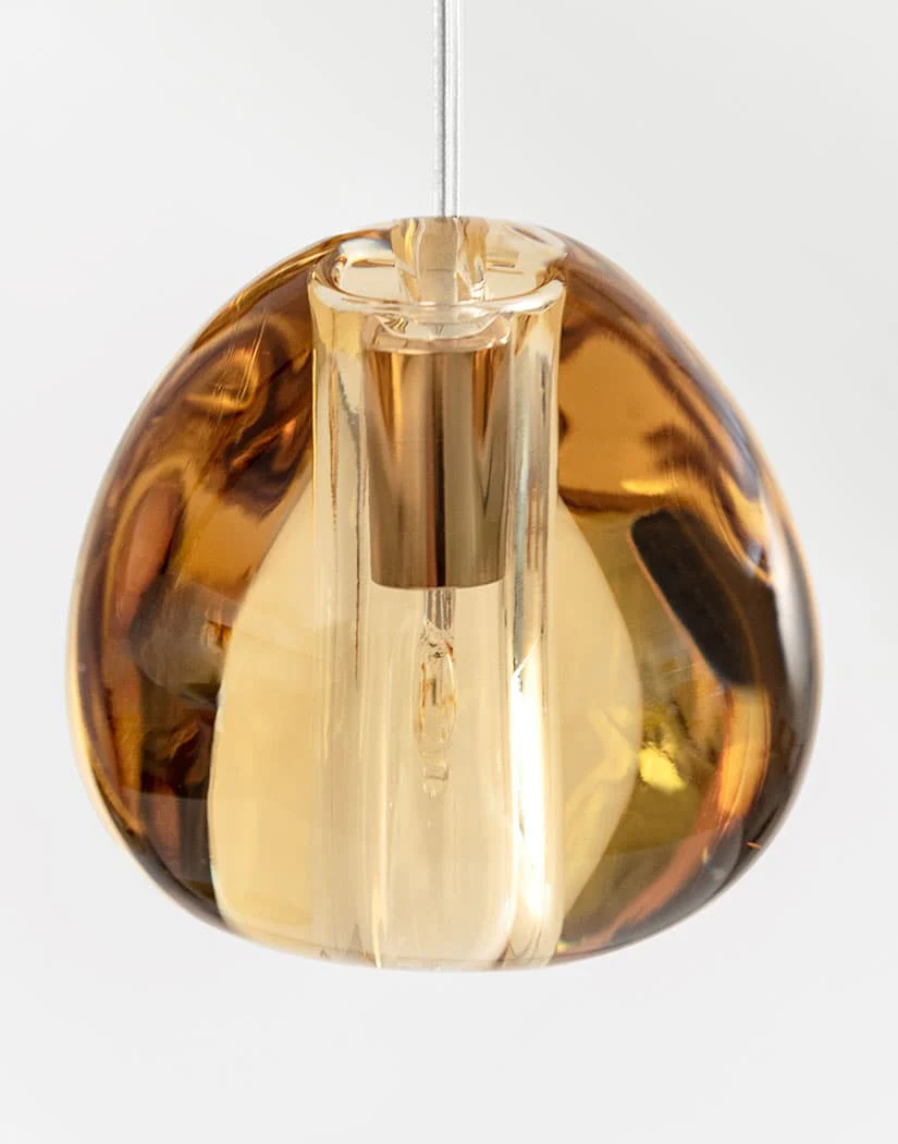 Подвесной светильник Cherry Crystal - 7 подвесов ∅35см x 150см, прозрачный