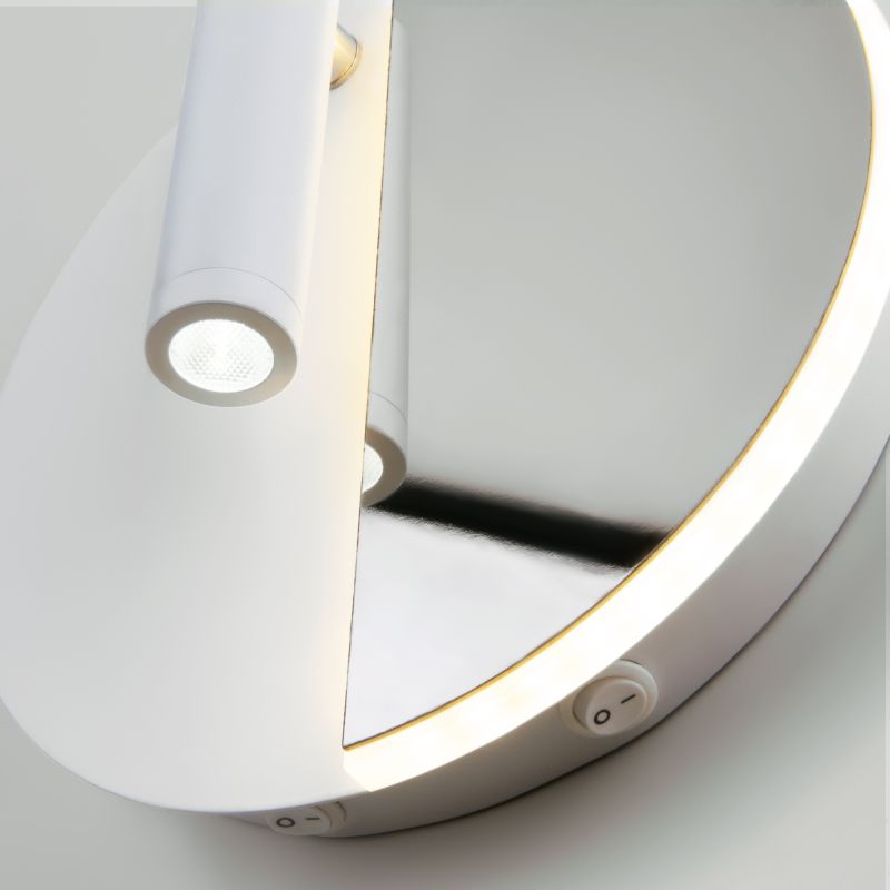 Настенный светодиодный светильник Elektrostandard Drom LED 40105/LED белый/хром