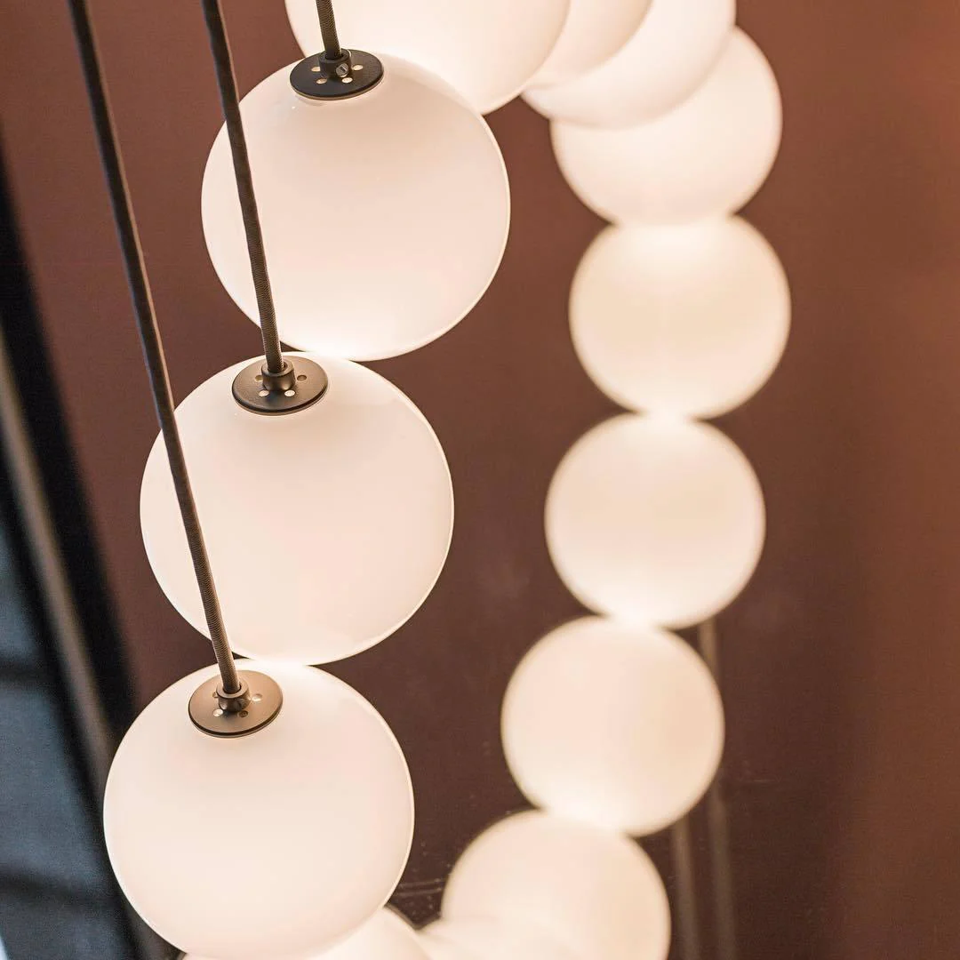 Orbion Black Pendant Lamp - Laurent-07 ∅85см x 20см, черный