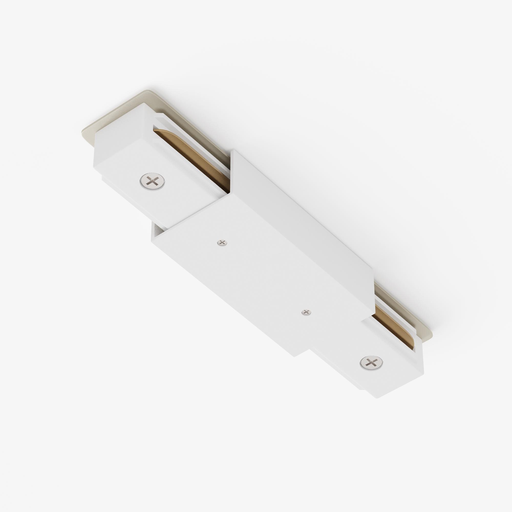 Прямой коннектор питания Maytoni Accessories for tracks Unity TRA001CB-11W