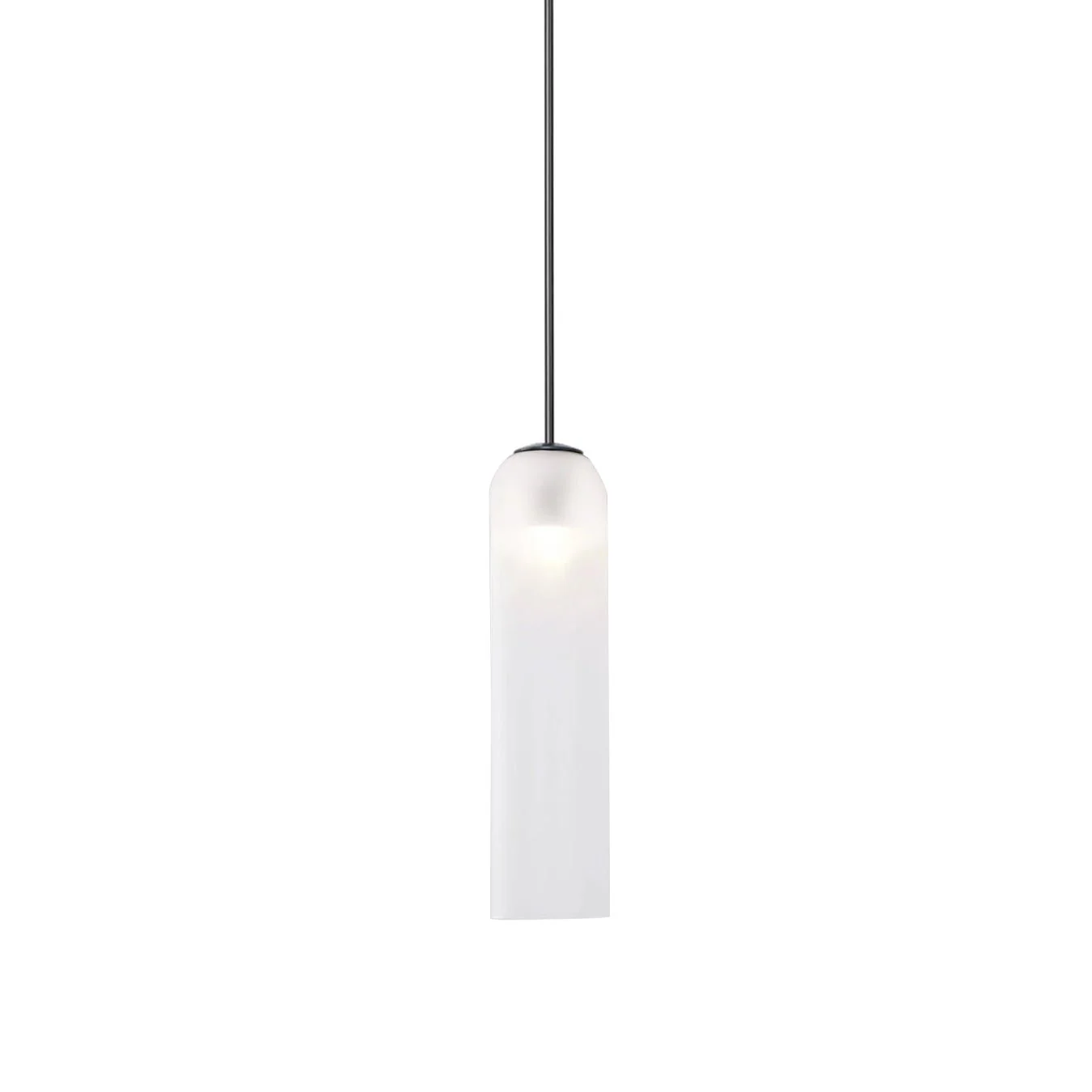 Подвесной светильник Long Tube Glass - ∅10см x 120см, золотой, прозрачный