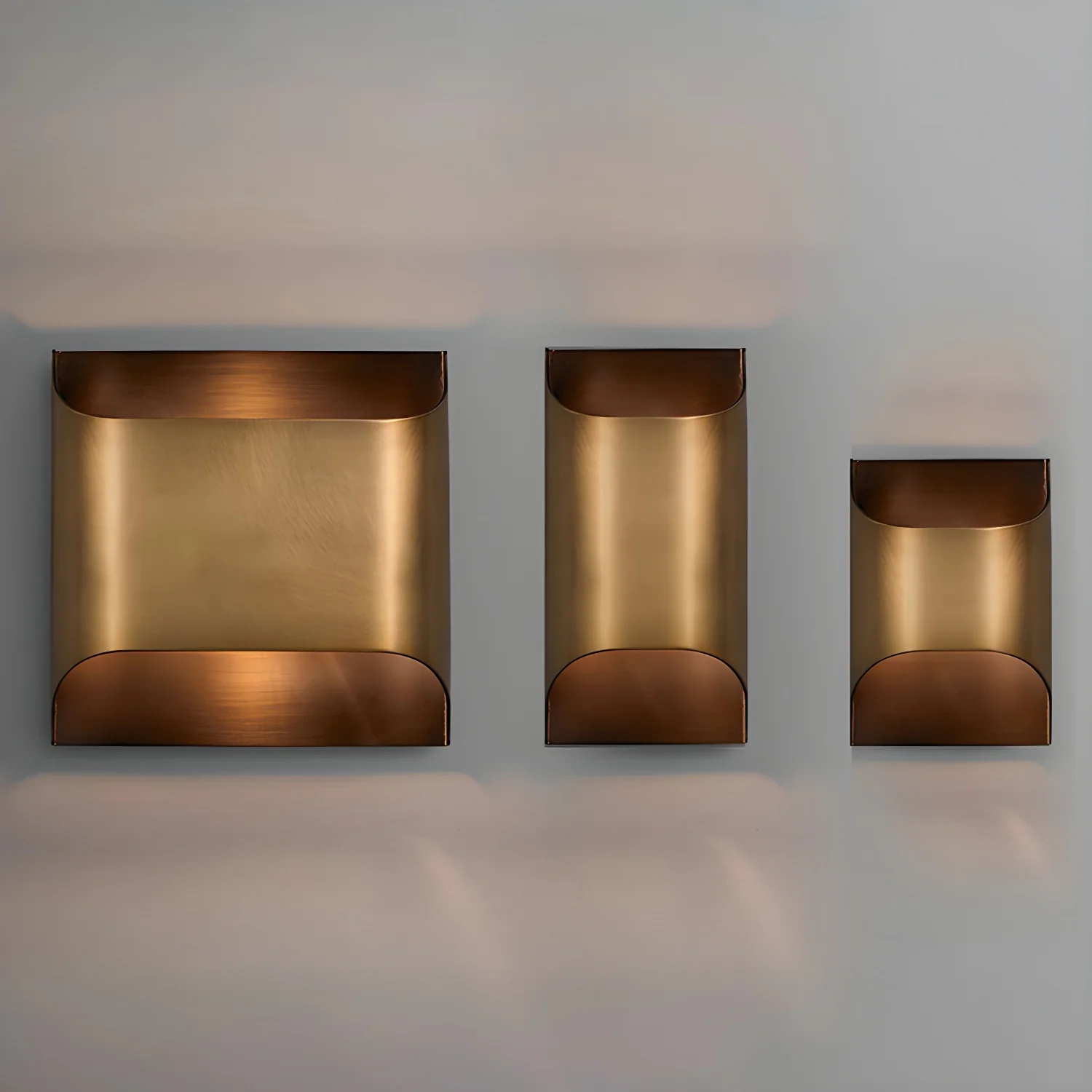 Настенный светильник Leclerc Brass - ∅10см x 30см, черный, матовый