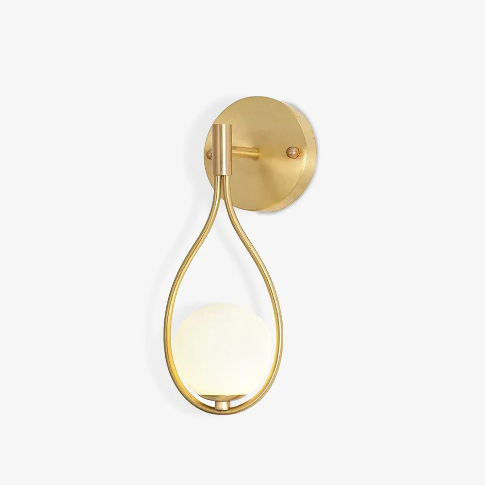 Настенный светильник Brass Vanity - ∅13см x 33см, латунь