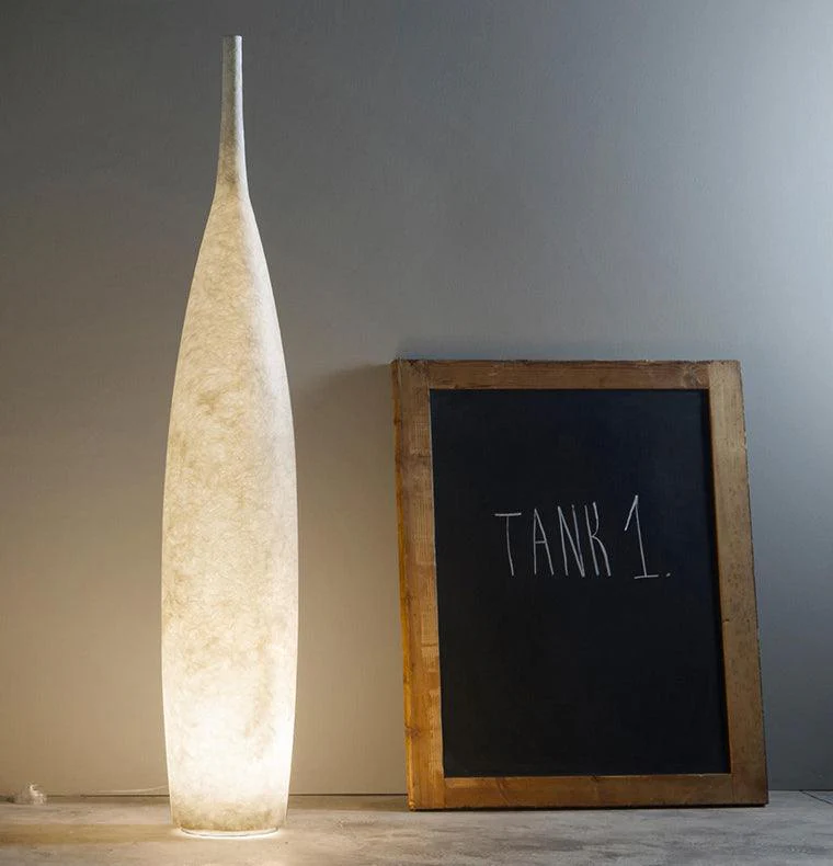 Tank 1 Floor Lamp - ∅ 11.4″ x H 36.2″ / Dia 29cm x H 92cm / Green / US plug