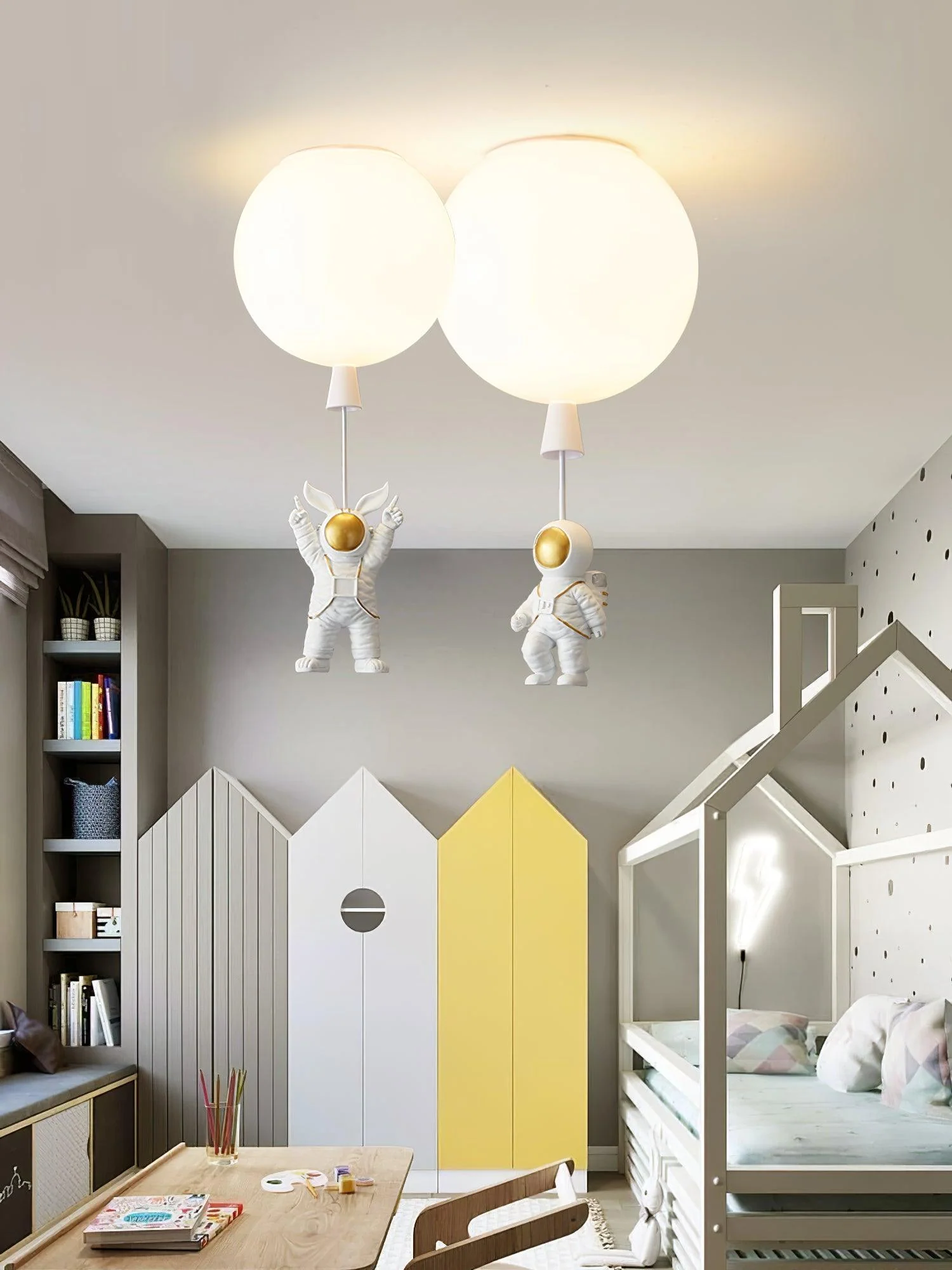 Потолочный светильник Balloon Glossy - ∅25см, зеленый