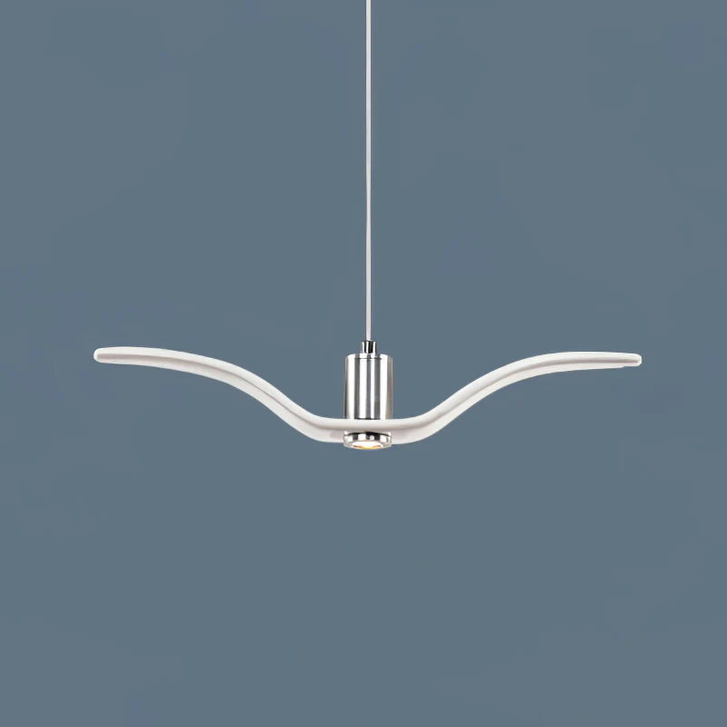 Подвесной светильник Aviara LED - ∅38см x 8см, черный, смола, нейтральный свет