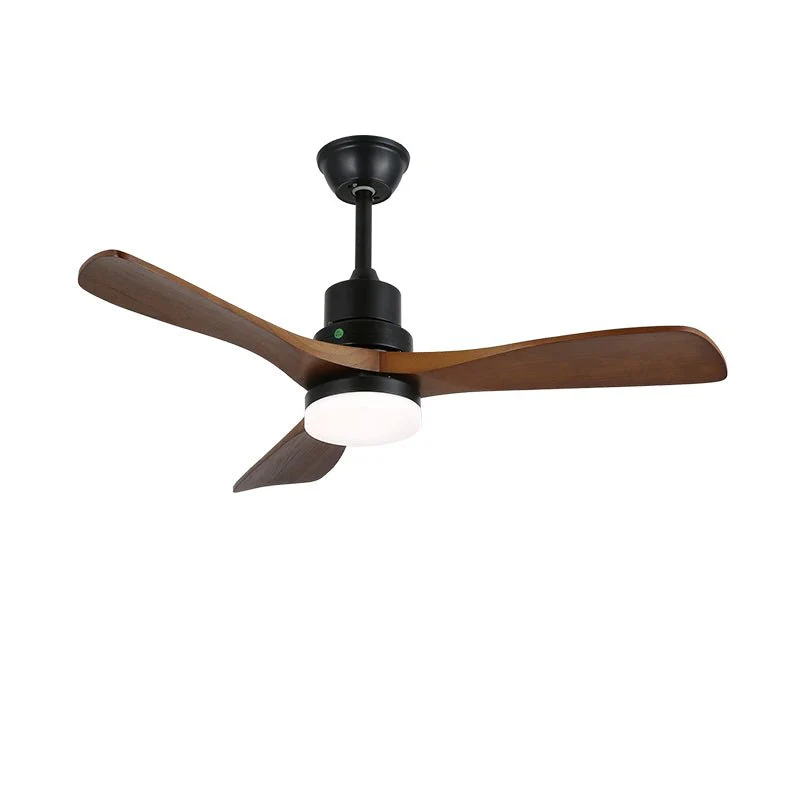Потолочный светильник Breeze Master Wooden - модель A, ∅132см x 30см, никель, орех, 3000-6500К