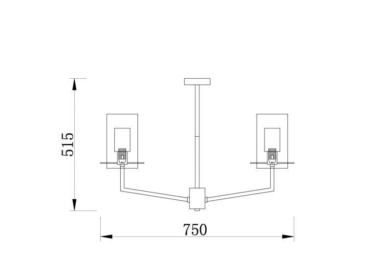 Подвесной светильник Freya Modern Felicity FR5206PL-06FG