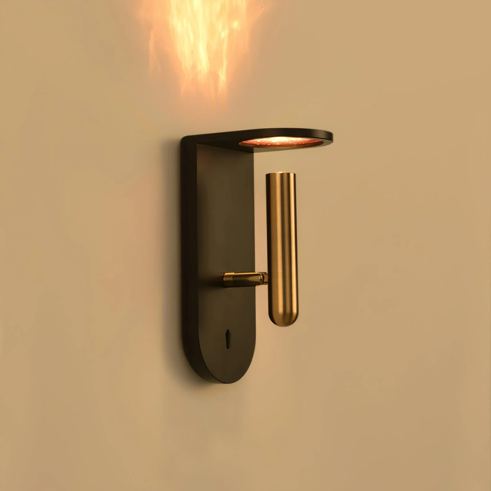 Nights LED Sconce - Set of 2 / Black / Cool Light