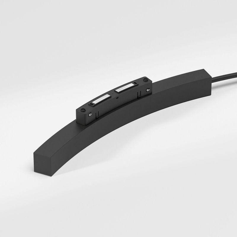Slim Magnetic Блок питания 100W для радиусного шинопровода черный Ø800mm 95055/00 4690389204845