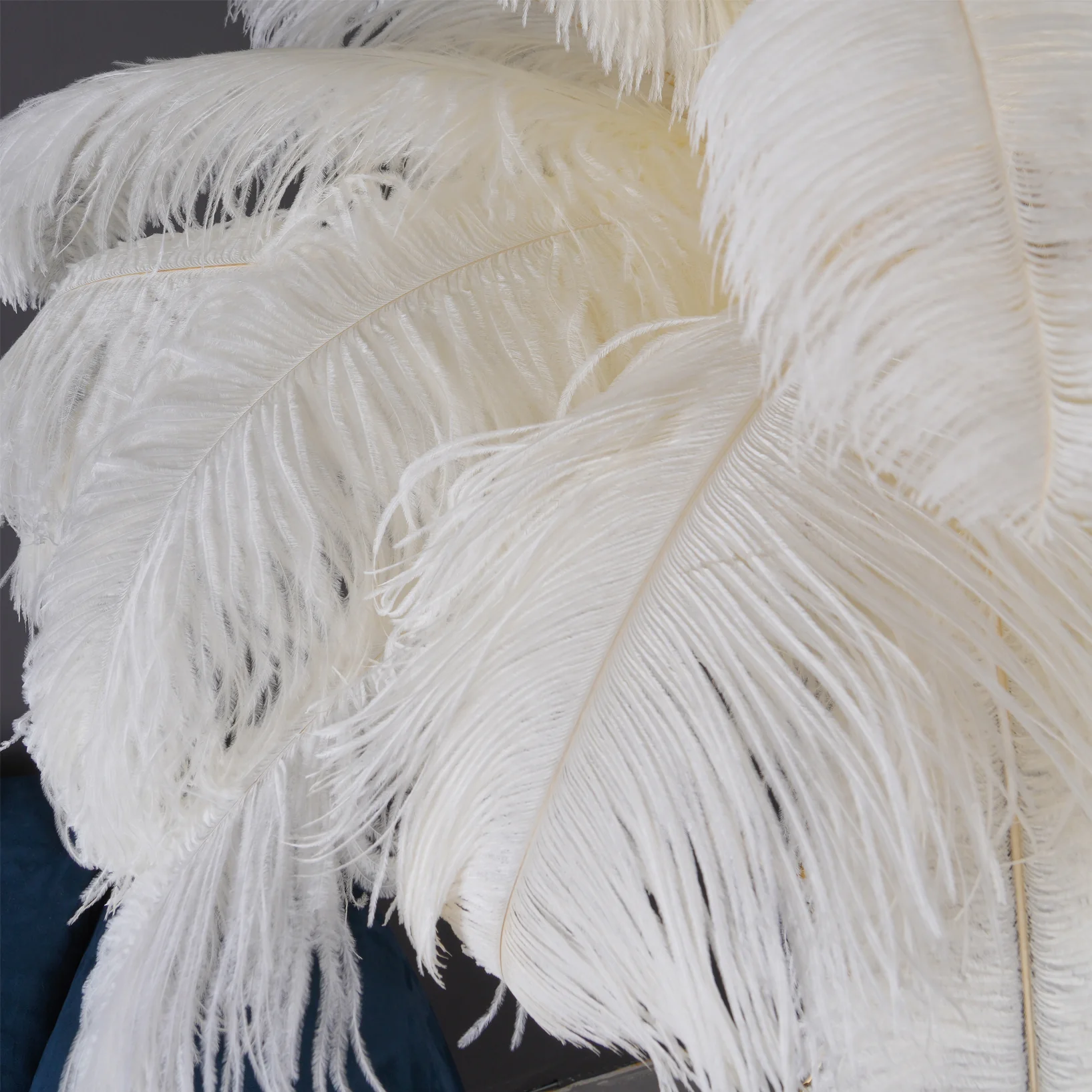 Торшер Ostrich Feather Brass - латунь, натуральный